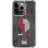 NBA Portland Trail Blazers Hardwood Classics iPhone 15 Pro Clear Case